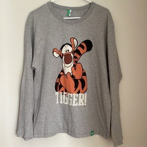 United Colors of Benetton Disney Winnie the Pooh Tigger Long Sleeve Shirt XL Uni